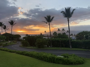 Another amazing end to the day as seen from the lanai.