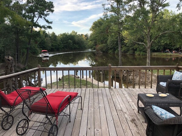 View from the back deck.
