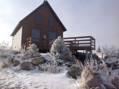 Cozy with great views of prairie