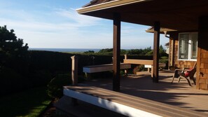 wrap around deck with ocean view