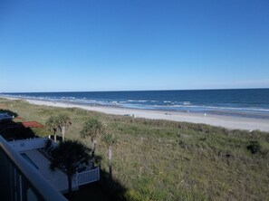 Looknig North on balcony