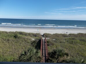 Walkway to the beach