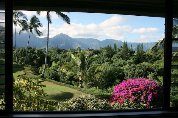 Vue depuis l’hébergement 