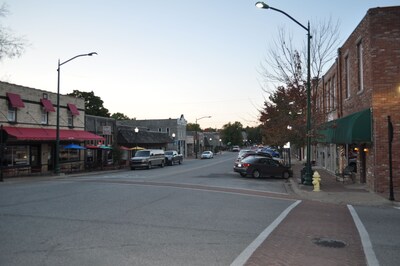 Perfect view of Downtown Siloam Springs