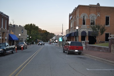 Perfect view of Downtown Siloam Springs