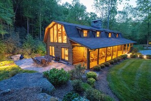 Main Cabin at Night.