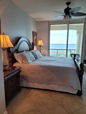 Master Bedroom with King Size Bed