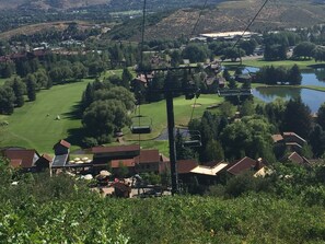 View from under Silver Star lift.  Golf course.  Payday #193 on right.