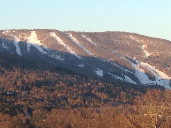 mt view off the deck. 