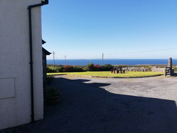 Atlantic ocean view at Gentian Cottage ... book now