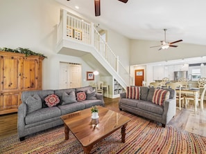 Living Room at 11 Beachside