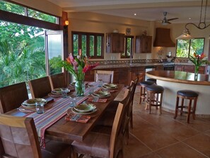 Dining Room and Kitchen