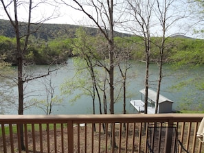 South view. Shared dock