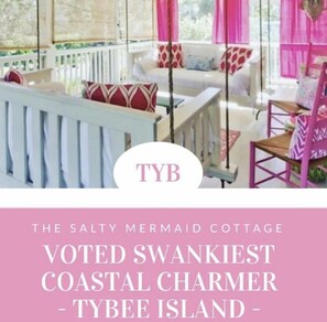 Voted the swankiest coastal charmer on Tybee!