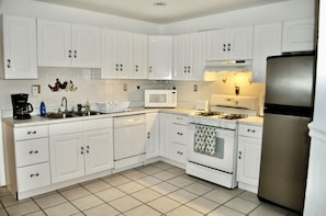 Spacious kitchen