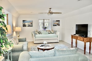 Bright clean and sunny living space.