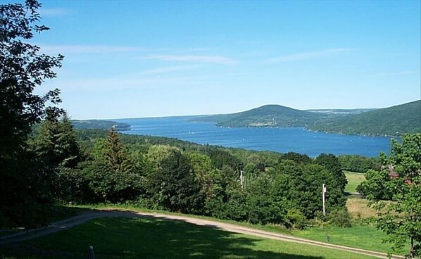 View from Front Porch of the Cabin