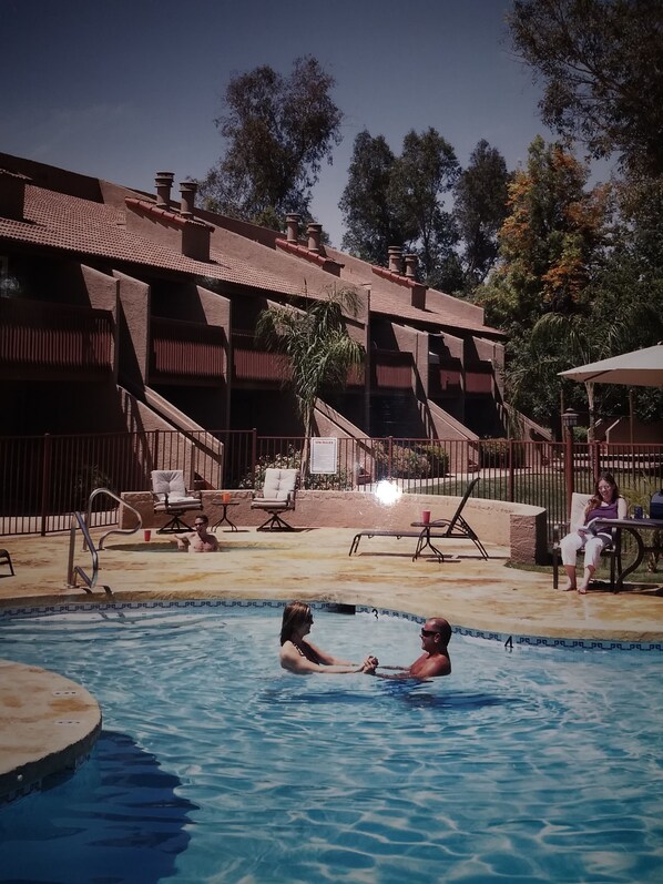 Heated pool