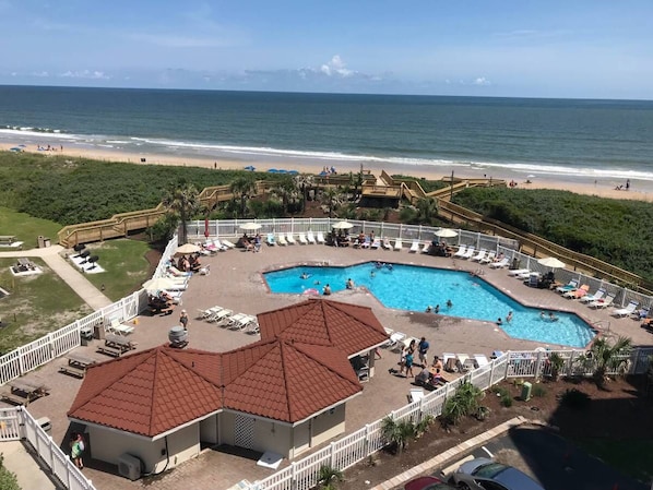 View from our Balcony in Building 2.
