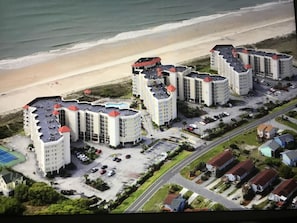 All three buildings of the St.Regis Resort.