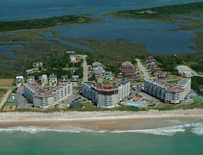Aerial View of the St. Regis Complex.