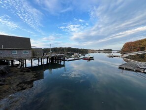 Harbor views give Drake that real Maine feel.