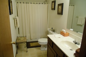 Guest Full Bath in Hallway