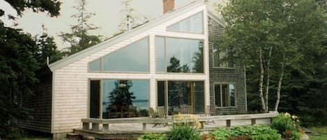 View of house from ocean side