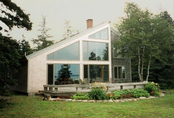 View of house from ocean side