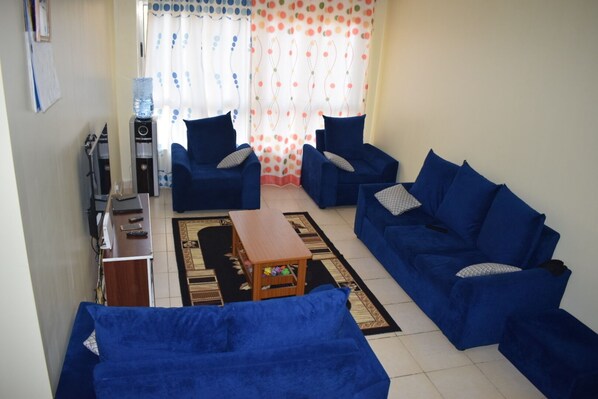 ample shared living room