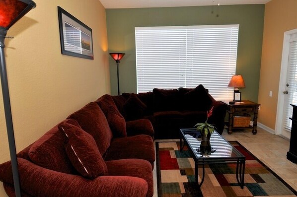 Living Room with Sleeper Sofa