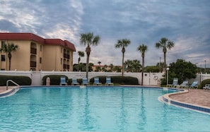 Beautiful Olympic pool about 150 yards from condo