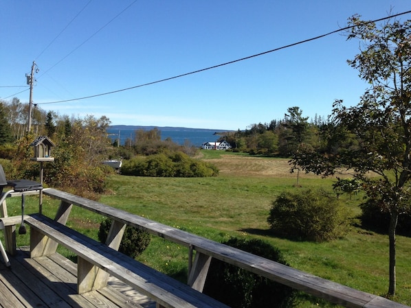 View of Roberts Harbor - from the deck