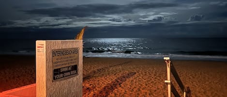 Beach entry night 