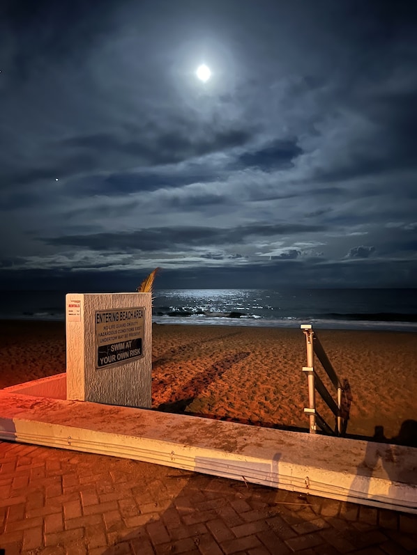 Beach entry night