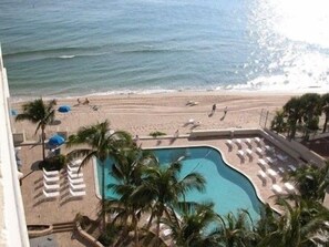 Pool on the beach