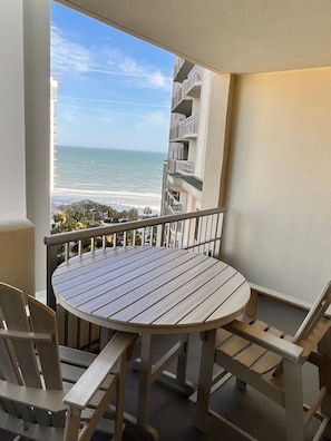 High top balcony furniture for better views