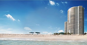 The Ritz Carlton beach and towers