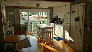 Kitchen includes Margaritaville blender, Microwave, Keurig Machine etc.