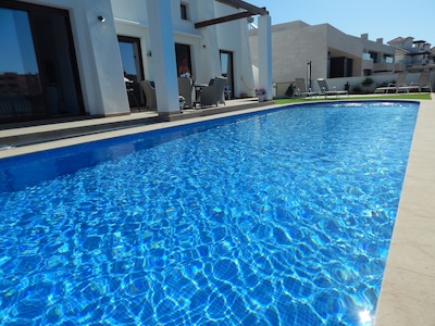 5* luxury 4 bedroom,4 bath villa with 12m fully heated pool.