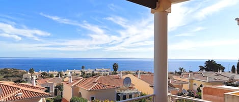 Superb sea views from the veranda