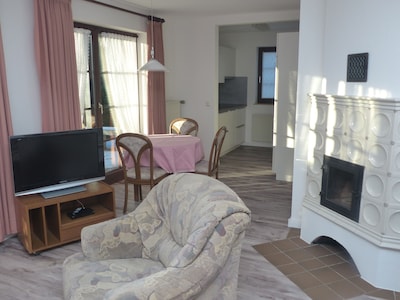 Quiet 2-person apartment incl. Thermeplus, WiFi, telephone