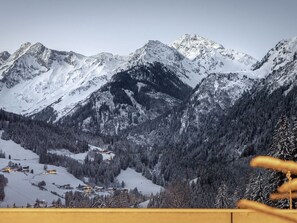 Vue depuis l’hébergement