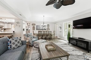 Living Room at 38 Battery Road