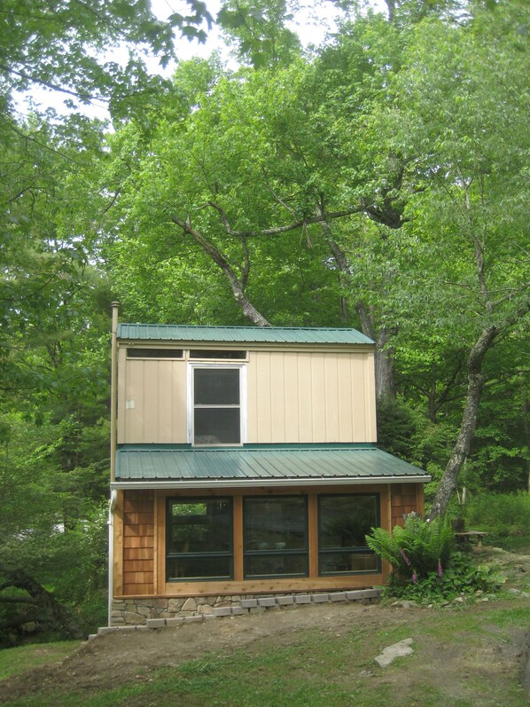 front of cottage