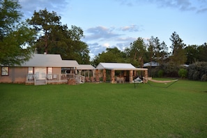 Two bedroom Cottage on the left.