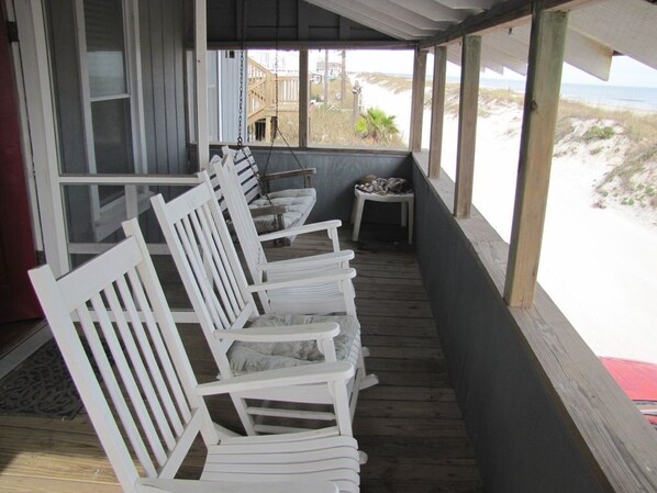 Perfect place to sit with your morning coffee or afternoon cocktail!