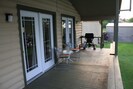 Large and covered front porch - Just sit and watch the river go by