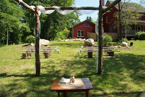 Our Event Overlook for ceremonies or church
services.