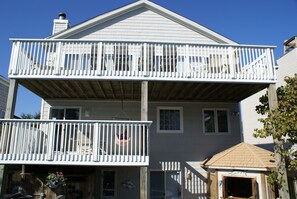 3rd floor & master bedroom decks